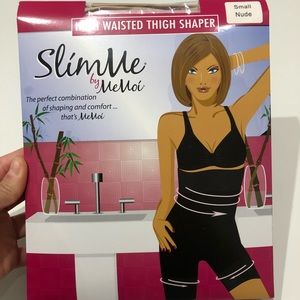 Slim Me High wasted Waist and thigh shaper in Nude